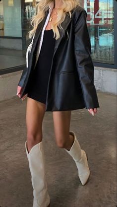 Shop this look on my amazon!<3 #amazon #fashion #ad #outfit #ootd #style European Beach, White Cowboy Boots, Fest Outfits, Mode Zara, Nashville Outfits, Looks Party, Beach Outfits, Looks Street Style, Mode Inspo