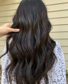 Dark Brown Hair Color, Dark Brown Hair, Brown Hair, Hair Inspiration, Dark Brown