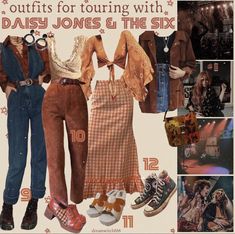 Clothing From The 80s, 70s Earth Tones Outfit, 70’s Inspired Outfits, 70 Outfits 70s Fashion, Plus Size 70s Fashion, 70 Outfits, Daisy Jones And The Six, Moda Hippie