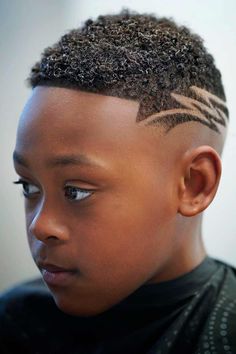 Latest Black Boys Haircuts And Hairstyles ★ Short Curls And Hair Design Short Haircut Names, Boys Haircuts With Designs, Hairstyles For Boys, Short Hair For Boys, Cool Boys Haircuts