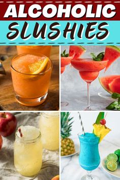 the ultimate guide to alcohol - free alcoholic slushies