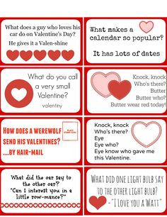 valentine's day printables for kids to help them learn how to say i love you