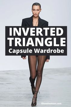 Sweaters Inverted Triangle, Triangular Body Shape Outfits, Inverted Triangle Celebrity, Inverted Triangle With Belly, Inverted Triangle Work Outfits, Inverted V Body Shape Outfit, Inverted Triangle Shoes, Outfits For Inverted Triangle Body Type, Inverted Triangle Outfits Classy