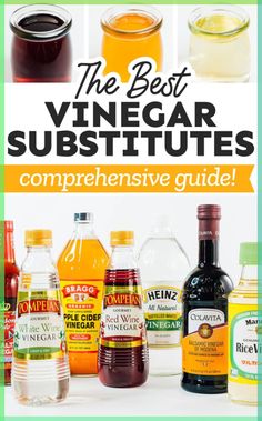 the best vinegar substitues comprehene guide