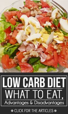 Low Carb Diet: What To Eat, Advantages And Disadvantages Carb Cycling Diet, High Carb Foods, Best Fat Burning Foods, Low Carb Diets, Low Carb Eating, Advantages And Disadvantages, Diet Vegetarian, Diet Keto, Carb Diet