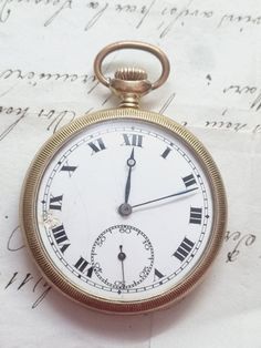 old antique gold plated pocket watch  Good working condition. Antique Gold Pocket Watch With Locket, Antique Pocket Watch With Stopwatch, Antique Round Pocket Watch With Stopwatch, Antique Gold Pocket Watch, Gold Pocket Watch, Pocket Watches, Old Antiques, Pocket Watch, Antique Gold