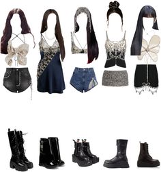 Ideas For Dark Brown Hair, Kpop Dance Outfits, Dance Performance Outfits, Korean Outfits Kpop, Preformance Outfits, Red Carpet Outfits, Hair Png, Long Dark Hair, Dark Brown Hair