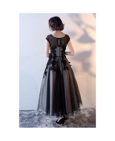 Get 10% off now! Buy retro tea length black homecoming dress with polka dot mesh at cheap price online. Free stable shipping and pro custom service since 2009. Black Homecoming Dress, Banquet Party, Lady Girl, Tea Length, Homecoming Dress, Ball Dresses, Homecoming Dresses, Women Girl, Homecoming