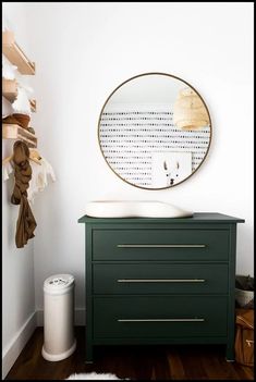 IKEA HACK – Hemnes 3 Drawer Dresser – Jessica Van Gaalen Diy Kast, Ikea Bathroom Vanity, Ikea 2015, Hack Ikea, Green Dresser, Focus Point, Ikea Dresser