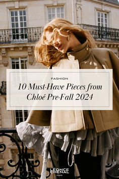 Discover the top 10 standout pieces from Chloé Pre-Fall 2024 Collection that are set to define next season's fashion trends. Photo: @launchmetrics Autumn 24 Trends, Autumn Winter 2024 Outfits, Trend Autumn 2024, European Fall Fashion 2024, Fall 24 Trends, French Fall Fashion 2024, Fall 2024 Fashion Trends Europe, Style Inspiration Fall 2024, Winter 2024 Trends Fashion