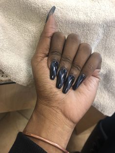 Cat eye Black Cat Eye Acrylic Nails, Black Cat Eye French Tip Nails, Black Nail Cat Eye, Coffin Acrylic Nails Cat Eye, Cat Eye Nails Black, Black Cat Eyes Nail, Black Cat Eye Nails Design, Black Cat Eye Nails, Kitten Eyes