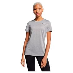 PRICES MAY VARY. Standard fit Dri-FIT Technology helps you stay comfortable and dry Machine wash Odor-resistant finish helps the shirt stay fresh Turn up the heat in this relaxed tee. Sleek fabric wicks sweat away so you stay dry and comfy while you work out. Cheap Nike T-shirt For Gym, Sporty Dri-fit T-shirt For Workout, Nike Dri-fit T-shirt For Running, Athletic Fit Go-dry T-shirt For Light Sports, Sporty Gray T-shirt For Running, Gray Athleisure T-shirt For Running, Basic Go-dry T-shirt For Workout, Nike Athleisure Workout T-shirt, Gray Moisture-wicking Athleisure T-shirt