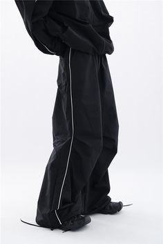 Product information: Fabric name: Polyester Color: black pants, black coat Sleeve type: conventional sleeve Size: S,M,L,XL Applicable Gender: Female Sleeve length: long sleeve Packing list: 1* Coat/Pant Product Image: Casual Full Length Outerwear For Streetwear, Casual Full-length Streetwear Outerwear, Full Length Casual Streetwear Outerwear, Casual Full Length Streetwear Outerwear, Casual Black Full-length Outerwear, Black Sportswear Pants For Spring, Winter Sportswear Pants For Streetwear, Black Techwear Bottoms For Winter, Black Full-length Winter Outerwear