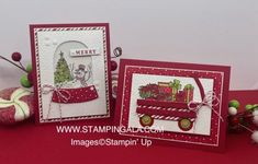 Stampin Gala, Handmade Christmas Cards, Create Christmas Cards, Snowman Cards, Christmas Series, Christmas Card Set, Christmas Crafting, Stampin Up Christmas Cards