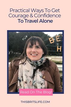 Your insecurities, fears, and nerves about traveling? They will never totally go away but you can overcome them to travel alone. The trick is to take baby steps consistently to work up to it. Click the pin for tons of practical tips and ideas to help you build the confidence to travel alone.