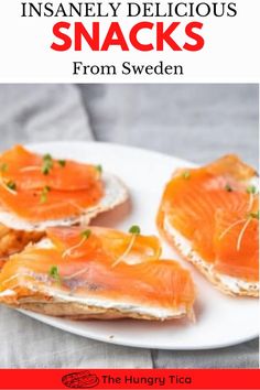 7 popular Swedish snacks you must try for yourself! Swedish Dinner Recipes, Scandinavian Appetizers, Swedish Appetizer Recipes, Swedish Appetizers, Swedish Recipes Traditional, Scandinavian Brunch, Danish Dishes, Swedish Christmas Food