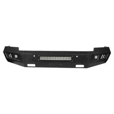 the front bumper cover is shown with leds for this vehicle, and it's black