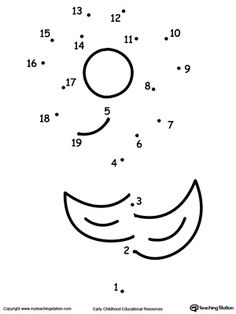 Learning to Count by Connecting the Dots 1 Through 26: Drawing a Butterfly | MyTeachingStation.com Flower Worksheet, Drawing A Flower, 13 Drawing, Connecting The Dots, Dot Worksheets, Improve Your Handwriting