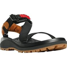 The Danner Joseph Leather Sandal keeps us looking and feeling our best during summer road trips and hot days by the water. The leather straps add a touch of class to our summer wardrobe while gently supporting and stabilizing our feet with a padded heel strap. The FidLock closure and pull tab allow us to quickly get our sandals on and off when we're going for a quick dip to escape the mid-summer heat. The cushioned footbed reduces wear so we can stay active all day long, and the Vibram Cascade Leather Footbed Slip-on Sandals With Single Toe Strap, Spring Leather Sole Slip-on Footbed Sandals, Outdoor Slip-on Sport Sandals With Leather Footbed, Leather T-strap Sandals With Cushioned Footbed, Adjustable Leather T-strap Sandals With Cushioned Footbed, Leather Sandals Women, Summer Heat, Summer Road Trip, Hot Days