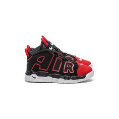 There’s 1 thing that stands out about the Nike Air More Uptempo. Can you and your kiddo guess what it is? We’ll give you a hint: It’s all about the A-I-R! These shoes were in a league of their own in the ‘90s. Now, they’re ready to help your little one blaze a new trail with the swag of a legend and the comfort of Air cushioning.   SKU: FB1345-001 A League Of Their Own, League Of Their Own, Nike Air More Uptempo, Nike Air More, Kid Lifestyle, Red Nike, Blog Branding, Kids Socks, The 90s