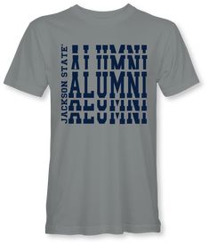 Jackson State University Tigers Blue Stacked Alumni Short Sleeve T-Shirt We're all about providing you with the best Jackson State University Tiger gear! We are here to ignite your passion for Jackson State with the newest and hottest designs! Our JSU t-shirt designs are timeless and will quickly become a wardrobe staple and a favorite for years to come. As a plus, our shirts are available in a variety of colors, styles, and sizes! Whether you're supporting the Jackson State University Tigers Fo City Fashion Shoot, Etsy Shirts, Jackson State University, Jackson State, Tiger Football, Casual Date Night, Team T Shirts, Severe Weather, Hoodie Design