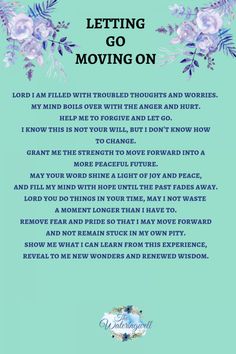 the poem for letting go moving on