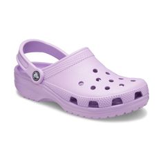 FLAWED CROCS Orchid Classic Rubber Slip On Clogs Size 11 Children’s. CROCS Orchid Classic Rubber Slip On Clogs Pre-owned condition Signs of wear Torn as shown Original. Versatile. Comfortable. Easy on, easy off! Just like the adult Classic, the kids’ version offers amazing comfort and support, thanks to the light, durable Croslite™ material and molded design. Kids can customize their Crocs clog however they like; ventilation holes accommodate Jibbitz™ brand charms. Kids’ Classic Clog Details: Pi Shoe Essentials, First Day Of School Ideas, Obx Outfits, Croc Accessories, Crocodile Rock, College Vibes, Canada Summer, Crocs Ideas, Crocs Charms