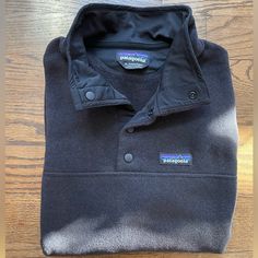 Patagonia Women’s Performance Pullover, Black, Size Xl. Snap Closures. Please Note Company Logo On Right Arm (As Seen In Pictures). Never Worn. Man Ootd, Patagonia Style, Gift Wishlist, Patagonia Sweater, Virtual Wardrobe, Autumn Clothing, Patagonia Women, Unisex Clothes, Vintage Patagonia