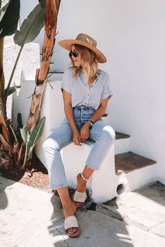 Vacation Outfits Women, Push Up Lingerie, Summer Vacation Outfits, Fashion Blogger Style, Looks Street Style, Summer Fashion Trends, Mode Inspo, Fashion Mode, Vacation Outfits