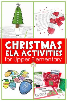 Looking for Fun ELA Christmas Activities for the classroom that will keep your 4th & 5th grade students engaged and learning right up until break? I've pulled together ideas that work well for upper elementary, from creative writing prompts to hands-on grammar practice. Check out these practical, easy-to-implement activities to make the most of the holiday season in the classroom! 4th Grade Christmas Writing Activities, 4th Grade January Activities, Christmas Writing Activities 3rd Grade, Christmas 5th Grade Activities, Class Christmas Activities, Grade 5 Christmas Activities, Holiday Classroom Activities 5th Grade, Christmas Lesson Plans Elementary, 3rd Grade Holiday Activities