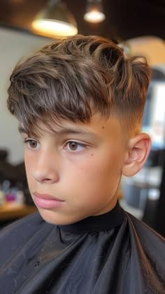 Boy Haircut Long On Top, Boy Haircut Long, Curly Boy Hair, Haircut Names, Haircut Names For Men, Boy Haircuts Long