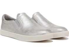 Dr. Scholl's Madison Party | Zappos.com Spring Slip-resistant Synthetic Sneakers, Spring Silver Synthetic Sneakers, Slip-on Synthetic Sneakers For Fall, Dr Scholls, Dr. Scholl's, Sporty Casual, Recycle Plastic Bottles, Flat Sandals, A Smile