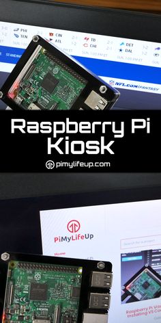 raspberry pi kiosk displayed on computer screen