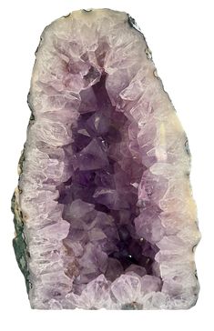 Simply gorgeous crystal. Beautiful and Authentic Amethyst Cluster Geode Cathedral. Made in Brazil. Amethyst is said to offer protection, humility, spiritual wisdom, and stress relief. This crystal is thought to encourage connection and love with others and oneself. 10" x 8" Weighs 10 Lbs, 15 Oz. Amethyst is a powerful and protective stone that has a wide range of benefits. Some of the properties and powers of Amethyst are below: Amethyst is recognized as a stone of spirituality and contentment. Amethyst Geodes For Healing, Large Spiritual Geodes For Healing, Increase Intelligence, Spiritual Large Stone Purple Amethyst Ring, Healing Purple Geodes With Natural Stones, Large Amethyst Stone For Healing, Healing Amethyst Geodes, Lavender Amethyst Geodes For Spiritual Use, Large Amethyst Crystal For Healing