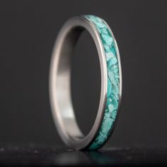 Discover the Thin Titanium Turquoise Stone Inlay Ring – where luxury meets nature! This stunning piece combines timeless elegance with the unique allure of turquoise stone. Perfect for nature lovers and anyone seeking distinctive jewelry, this ring epitomizes individuality. Whether you're pairing it with another ring or wearing it solo, it’s sure to spark conversations. FEATURESSlim & stylish: Available in 3mm and 4mm widths for a refined look.Stack it up: Designed to be stackable for a layered Fimo Ring, Polymer Clay Ring, Clay Rings, Inlay Jewelry, Country Rings, Ring Men, Hand Ring, Stone Inlay, Ring Ideas