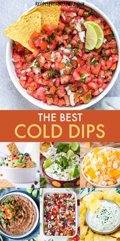 the best cold dips to serve at any party