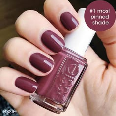 essie® Nail Polish - Bahama Mama : Target Essie Pink Nail Polish, Pink Nail Polish, Nail Colours, Essie Nail, Fall Nail Colors, Skin Nails, Classy Nails