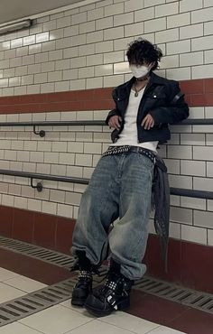 #outfit #streetwearoutfitsmen #baggyy2k #outfitinspo #streetwear #fashion #baggy   Fashion, Fashion style , street wear, vintage fashion, diy fashion ,accessories boho fashion style, Baggy Jeans Outfits, Y2k Outfits Men, Gothic Mode, Baggy Jeans Outfit, Y2k Goth, Outfits Y2k, Street Fashion Men Streetwear, Jeans Outfits