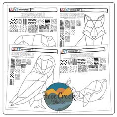 the instructions for how to make an origami fox paper crafting kit with pictures