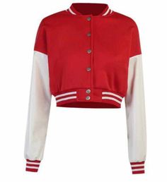 Cotton material Leather white Sleeve Cropped Varsity Jacket Jackets are blank for re-designing. Can add your own patch work. Stitching Letters, Letters Embroidery, Estilo Hipster, Uniform Jacket, Embroidery Baseball, Baseball Outfit, Blue Embroidery, Boho Floral Dress, Sport Style