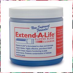 Top Performance Extend-A-Life Blade Rinses   Handy Cleaners for Dog-Grooming Clippers, 16oz Shaving Hair, Food Dye, Vanilla Fragrance, Hair Trimmer, Coconut Oil Jar, Shaving, Beauty And Personal Care