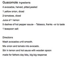 the instructions for how to make an avocado smoothie