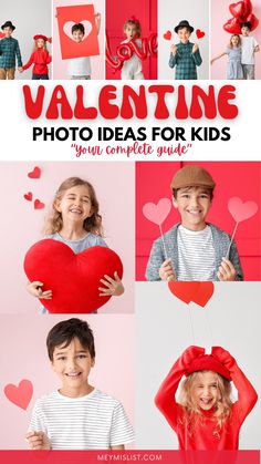 Capture the love with these adorable Valentine's Day photoshoot ideas for kids! From sweet poses to DIY crafts, create heartwarming memories that last. Whether at home or in nature, these simple ideas will make your little ones shine. Heart Photoshoot, Shot Ideas