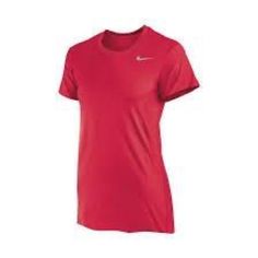 a women's nike t - shirt in red