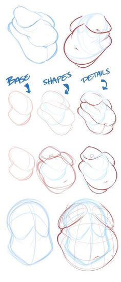 how to draw hats step by step