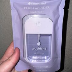 Touch Land Lavender Hand Sanitizer Please Send Offers!! Brand New Never Used Or Open Touchland Sanitizer Lavender, Lavender Gift Ideas, Hand Sanitizer Touchland Aesthetic, Lavender Hand Sanitizer, Touch Land, Christmas List Items, Purple Skincare, Christmas Clothing Ideas, Burr Basket