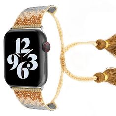 Embrace Your Free Spirit with the Boho Apple Watch Band Crafted with care by skilled artisans, our handwoven bands boast unique textures and charm, transforming your Apple Watch into a fusion of personality and art. The Boho Apple Watch Band | Handwoven comes in a variety of rich colors, including earthy tones, vibrant hues, and natural elements. Choose the perfect band to match your mood and style, and let your personality shine through. Shop Now and add a touch of bohemian flair to your Apple Bohemian Brown Apple Watch Band With Bracelet Strap, Bohemian Brown Bracelet Strap Apple Watch Band, Handmade Adjustable Watch Bands As Fashion Accessory, Handmade Adjustable Rectangular Watch Bands, Brown Apple Watch Band, Adjustable Wrist Strap Watch Bands, Handmade Brown Adjustable Watch, Handmade Adjustable Brown Watch, Ladies Choice