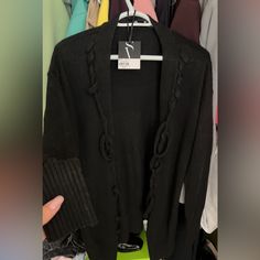 Great Condition. Worn Once Size S Vera Wang Sweater, Pleated Jacket, Varsity Jackets, Baseball Varsity Jacket, Bow Detail Dress, People Shopping, Spring Jackets, Fitted Skirt, Polo Dress