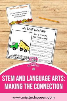 Engage your students in language arts by weaving in STEM! Connecting these two subject areas is a great way to get your students excited about reading, writing, grammar and other language arts skills. Head over to the Miss Tech Queen website to learn about just how easy it is to integrate STEM into your ELA curriculum. With ready to use ideas that you can use today, your students will be begging for more! Plan some cross-curricular learning for your classroom.