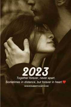 Happy New Year Forever In Heart 2023 Happy New Year Love Quotes, New Year Love Quotes, Together Forever Never Apart, Happy New Year Love, Love Quotes For Wife, Love Birthday Quotes, Happy New Year Quotes, Happy New Year Images, Free Greeting Cards